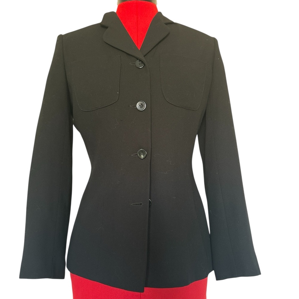 Principles Black Fitted Blazer with two front top pockets
